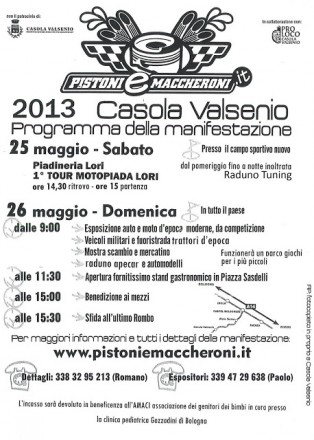 Locandina Pistoni e Maccheroni
